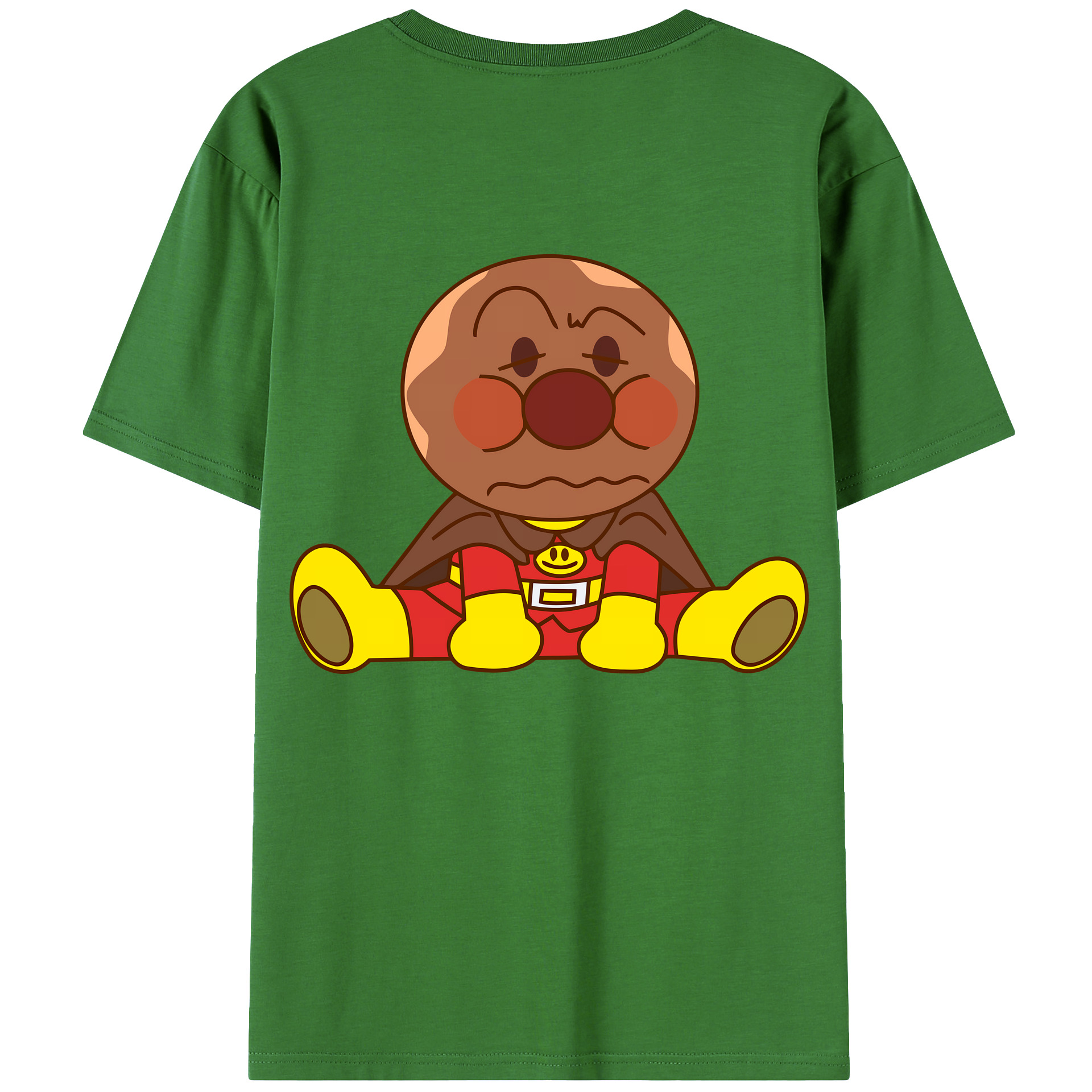 （画像用） アンパンマン Anpanman レディース半袖Tシャツ(バックプリント)